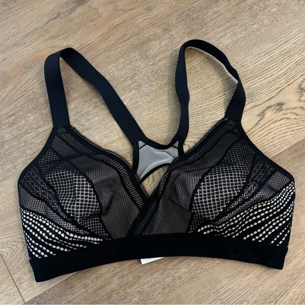 Lululemon Black Mesh Bralette